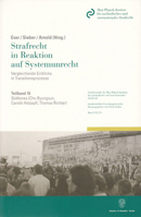 Sudkorea: Teilband 1: Strafrecht in Reaktion Auf Systemunrecht. Vergleichende Einblicke in Transitionsprozesse. Hrsg. Von Albin Eser / Ulrich Sieber / 3428121740 Book Cover