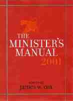 The Minister's Manual 0787950025 Book Cover