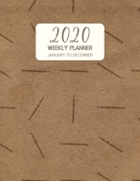 2020 Weekly Planner January to December: Dated Diary With To Do Notes & Inspirational Quotes - Oboe (Vintage Music Calendar Planners) 1708760253 Book Cover