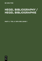 Bibliography / Bibliographie 3598107870 Book Cover