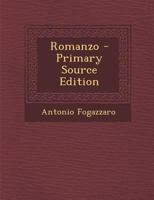 Romanzo (Italian Edition) 1022835246 Book Cover