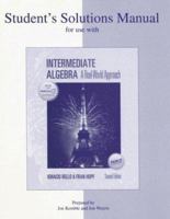 SSM f/u w/ Bello, Intermediate Algebra 0072945583 Book Cover