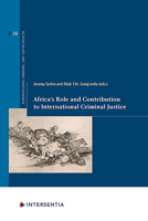 Africa's Role and Contribution to International Criminal Justice 1780689071 Book Cover