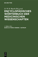 Mons Veneris - Natrium: Aus: [enzyklop�disches W�rterbuch Der Medizinischen Wissenschaften] Encyclop�disches W�rterbuch Der Medicinischen Wissenschaften, Bd. 24 3111193179 Book Cover