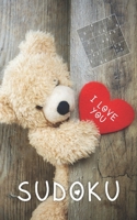 I Love You - Sudoku: Valentine's Day Gift For Mom, Dad, Grandma, Grandpa | Quiz Book With Solutions | Classic 9x9 Puzzle Grid B083XX555N Book Cover