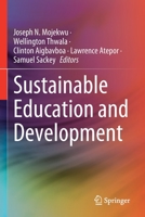 Sustainable Education and Development 3030688356 Book Cover