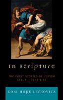 In Scripture: The First Stories of Jewish Sexual Identities 0742547051 Book Cover