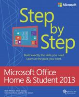 Microsoft Office Home and Student 2013 Step by Step 0735669406 Book Cover