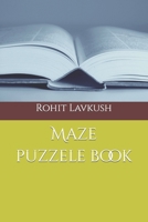 Maze puzzele book B0BKCM6RFR Book Cover