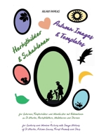 Herbstbilder & Schablonen für Laternen, Fensterbilder und Windlichter mit Bildmotiven zu St. Martin, Herbstblättern, Waldtieren und Sternen - Autumn ... Martin, Autumn Leaves, Fores (German Edition) 3695132604 Book Cover