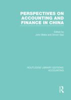 Perspectives on Accounting and Finance in China 1138978299 Book Cover