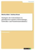 Strategien der Unternehmen in globalisierten L�ndern 3638664201 Book Cover