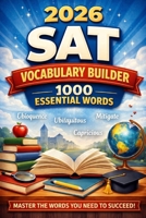 2026 SAT Vocabulary Builder 1000 essential words (Master the SAT: Complete Prep Series) B0GSH755YH Book Cover