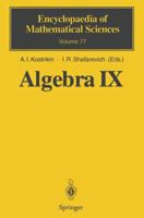 Algebra IX: Finite Groups of Lie Type. Finite-Dimensional Division Algebras (Encyclopaedia of Mathematical Sciences) 3540570381 Book Cover