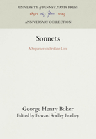 Sonnets: A Sequence on Profane Love 1258276003 Book Cover