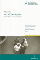 Internal Investigations: Neue Tendenzen Privater Ermittlungen 3428137779 Book Cover