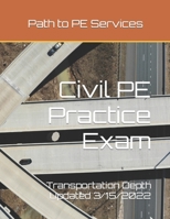 Civil PE Practice Exam - Transportation Depth null Book Cover