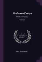 Shelburne Essays Third Series 137859214X Book Cover