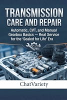 Transmission Care and Repair: Automatic, CVT, and Manual Gearbox Basics — Real Service for the 'Sealed for Life' Era (DIY Car Repair & Maintenance Series) B0H8BRR77W Book Cover