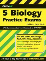 CliffsAP 5 Biology Practice Exams (Cliffs AP) 0471770272 Book Cover