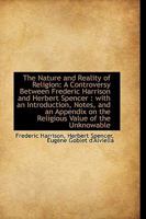 The Nature and Reality of Religion: A Controversy Between Frederic Harrison and Herbert Spencer 1018263012 Book Cover