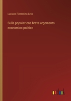Sulla popolazione breve argomento economico-politico (Italian Edition) 3563206163 Book Cover