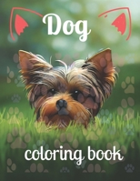 Dog coloring book: A Coloring Book of 35 Unique Stress Relief dog Coloring Book Designs Paperback B08T4DGFLD Book Cover