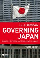 Governing Japan (Modern Governments) 1405154160 Book Cover
