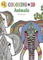 3D Coloring Animals 1626864586 Book Cover