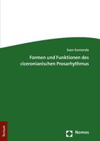 Formen Und Funktionen Des Ciceronianischen Prosarhythmus 3828846718 Book Cover