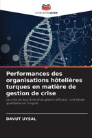 Performances des organisations h�teli�res turques en mati�re de gestion de crise 6205691310 Book Cover