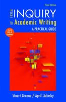From Inquiry to Academic Writing with 2016 MLA Update 1319089682 Book Cover