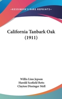 California Tanbark Oak 0548891745 Book Cover