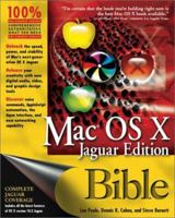 Mac OS X Bible, Jaguar Edition 0764537318 Book Cover