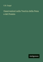 Osservazioni sulla Teorica della Pena e del Premio 3563199566 Book Cover
