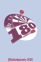 Sch�lerkalender 2020: Wochenplaner zum notieren, organisieren und planen ca. DIN A5 6x9. Kalender / Terminkalender / Monats- / Tages�bersicht / Kontakt- / Geburtstags listen / Design: Dartscheibe Dart 1678406473 Book Cover