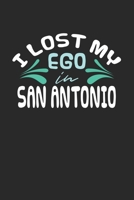 I lost my ego in San Antonio: 6x9 - notebook - dot grid - city of birth 1673183417 Book Cover