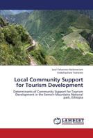 Local Community Support for Tourism Development 3659374725 Book Cover