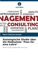 Soziologische Studie über die Maßnahme "Pass für eine Lehre" (German Edition) 6208603862 Book Cover