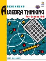 Beginning Algebra Thinking, Grades 5 to 6 1564510964 Book Cover