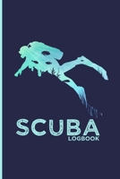Scuba Diving Log: Logbook Diving, Scuba Diving gifts for divers, Deep Sea Dive book. 1679113658 Book Cover