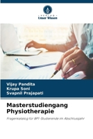 Masterstudiengang Physiotherapie (German Edition) 6630226526 Book Cover