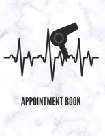 Appointment Book: Daily Planner, Record Log Book, Calendar, Organizer for Hairdressers Stylists & Barbers. Hourly Schedule ( 15 minute Increments) 6 ... Slots With Notes Space (Stay Organized) 1659629845 Book Cover