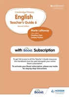 Cambridge Primary English Teacher’s Guide Stage 6 with Boost Subscription 1398300586 Book Cover