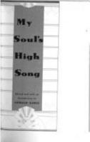 My Soul's High Song: The Collected Writings of Countee Cullen- Voice of the Harlem Renaissance 0385412959 Book Cover
