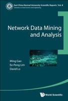 Network Data Mining and Analysis 9813274956 Book Cover