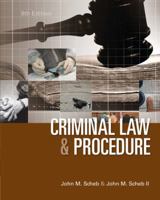 Criminal Law and Procedure 0534629253 Book Cover