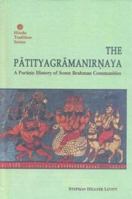 The Patityagramanirnaya: A Puranic History of Some Brahman Communities 8120840976 Book Cover