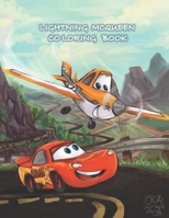 Lightning Mcqueen Coloring Book: High Caliber Of Lightning Mcqueen Coloring Books For Kids And Adults Paperback 8,5 * 11 inch 100 pages B08RHZLH41 Book Cover