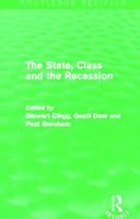 The State, Class And The Recession 0415715377 Book Cover
